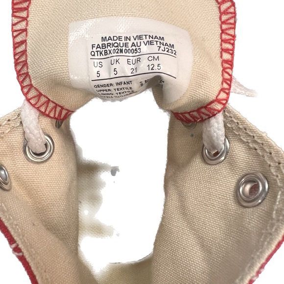 Converse high top chucks - Picture 7 of 7